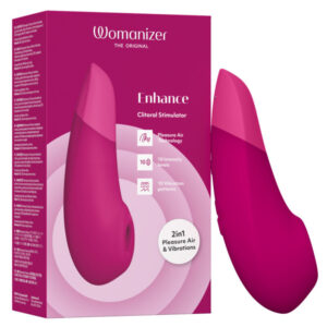 WOMANIZER - Estimulador Clitoriano Enhance Rosa Vibrante
