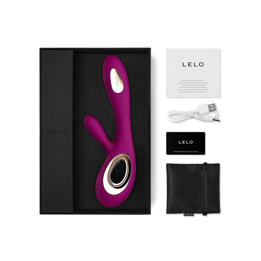 LELO - SORAYA WAVE VIBRADOR COELHO DEEP ROSE - Image 3