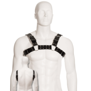 LEATHER BODY - ARNÊS PARA CES BLACK BULL