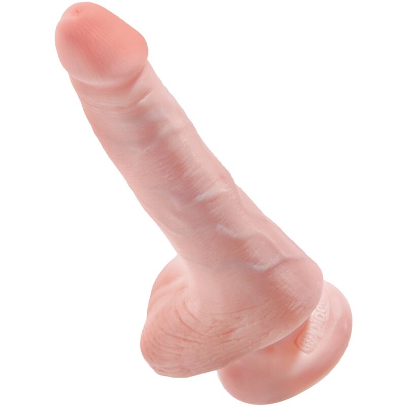 KING COCK - PÊNIS REALÍSTICO COM BOLAS 13.5 CM LEVE - Image 4