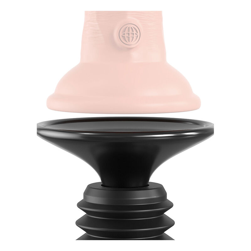 FETISH FANTASY SERIES - BODY DOCK THRUSTER DILDO CLAMP COM 7 MODOS DE EMPURRAR PRETO - Image 4