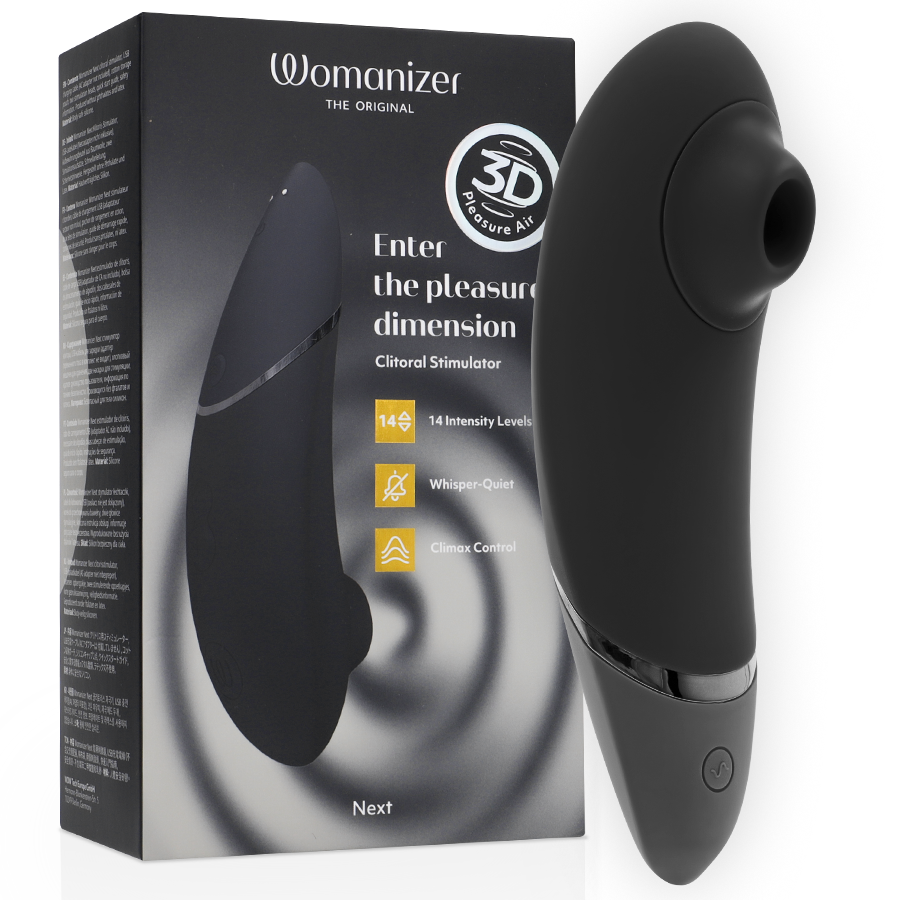 WOMANIZER - PRÓXIMO ESTIMULADOR CLITORIAL PRETO