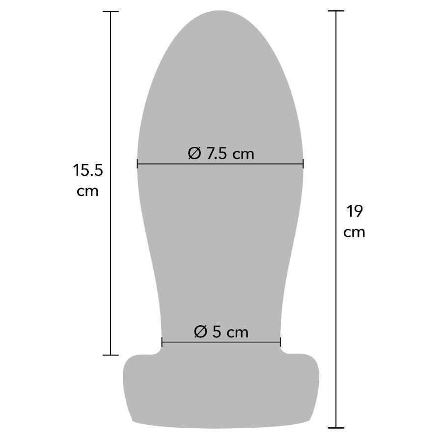 HIDDEN DESIRE - EXTREME HEAVY STRETCHER PLUG ANAL XL - Image 4