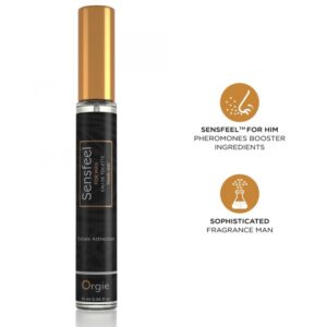 ORGIE - SENSFEEL FOR MAN EAU DE TOILETTE COM FERÔMONO - TAMANHO VIAGEM 10 ML