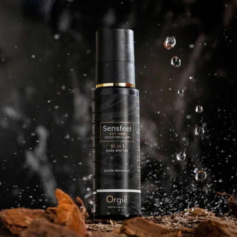 ORGIE - SENSFEEL PARA HOMENS ELIXIR DE SEDUÇÃO 10 EM 1 PARA CORPO E CABELO 100 ML - Image 3