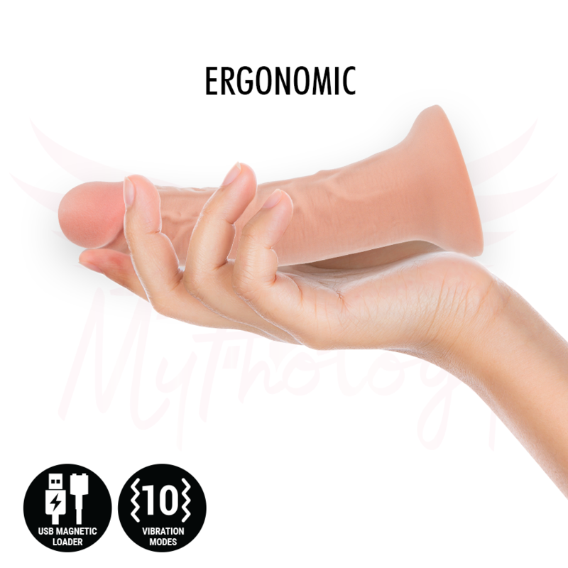 MYTHOLOGY - ASHER ORIGINAL DILDO S - VIBRADOR + CONTROLE REMOTO COM TECNOLOGIA SEM FIO WATCHME - Image 4