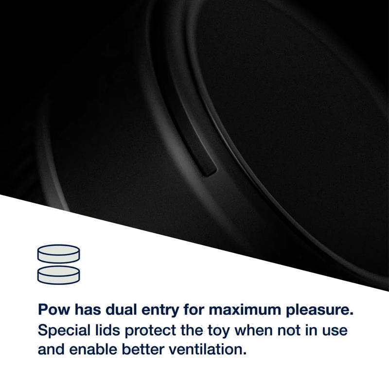 ARCWAVE - POW STROKER MANUAL COM CONTROLO DE SUCÇÃO PRETO - Image 5