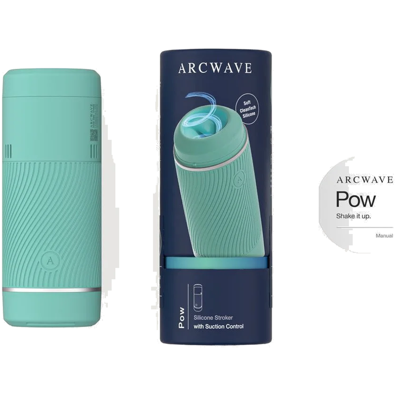 ARCWAVE - POW STROKER MANUAL COM CONTROLO DE SUCÇÃO MENTA - Image 3
