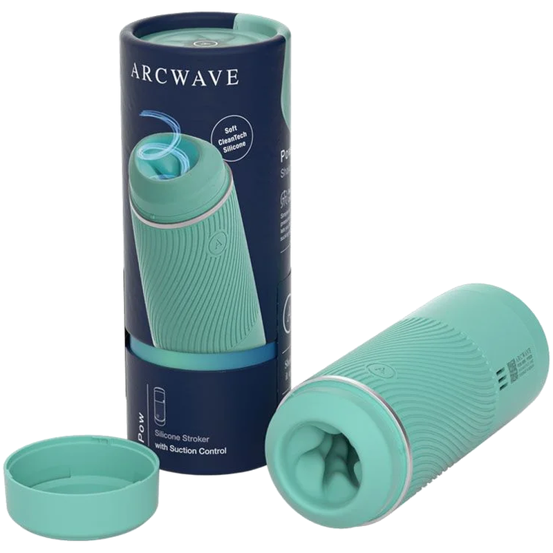 ARCWAVE - POW STROKER MANUAL COM CONTROLO DE SUCÇÃO MENTA - Image 2